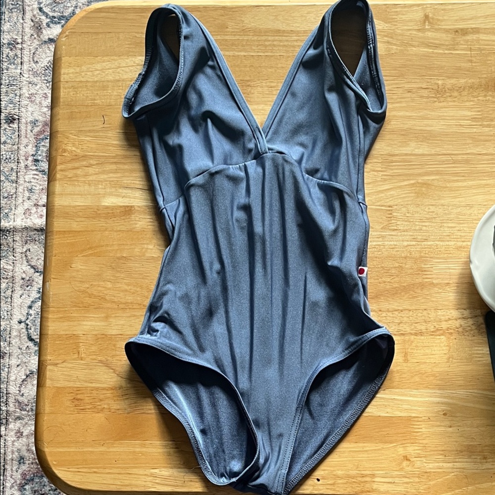Yumiko Alicia Blue Leotard